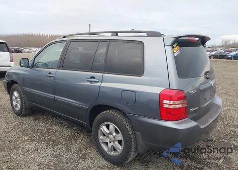 2002 Toyota Highlander V6 from USA, damaged, VIN JTEHF21A920091398